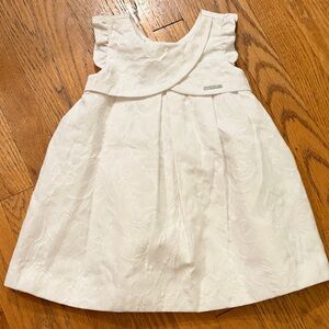 Mayoral White Floral Kids Dress